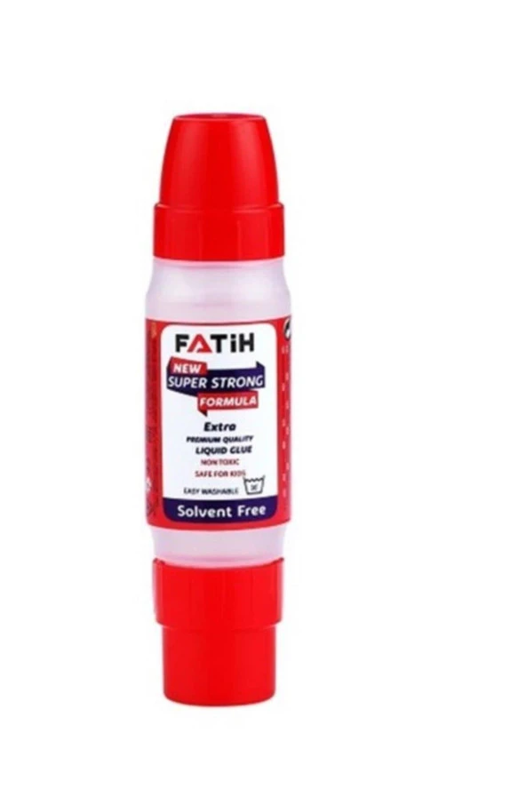 Fatih Sıvı Yapıştırıcı Solventsiz Çift Uçlu Şeffaf 30 ML ürün görseli 1