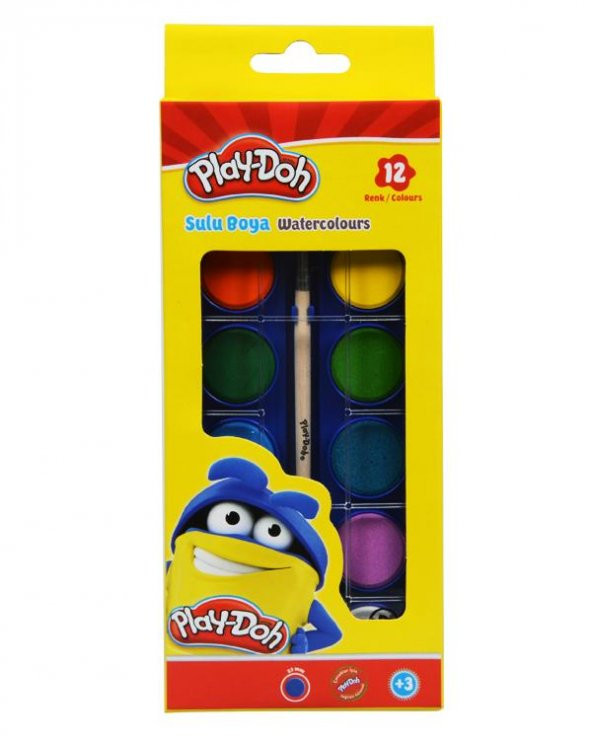 Play Doh Sulu Boya 12 Renk ürün görseli 1