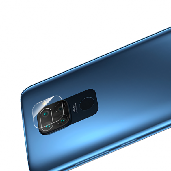 Ceponya Xiaomi Redmi Note 9 Nano Kamera Camı - Resim 2