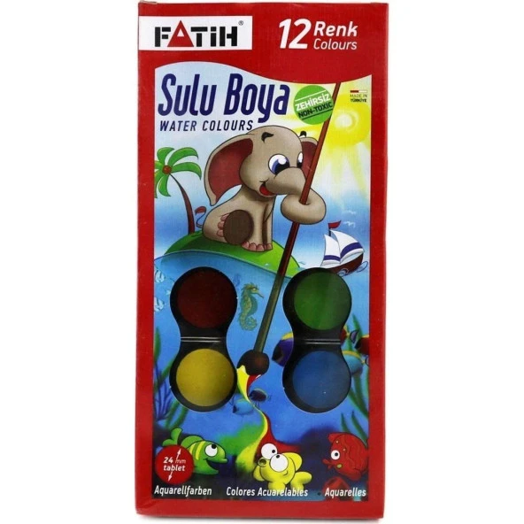 Fatih Sulu Boya Jumbo 12 Renk JS-12 ürün görseli 1