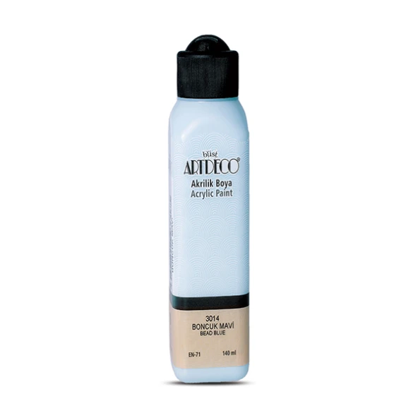 Artdeco Akrilik Boya 140 ML Boncuk Mavi 070R-3014 ürün görseli 1