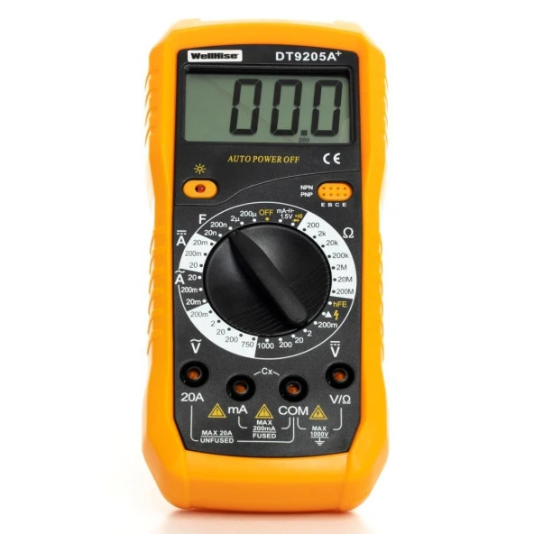 WellHise DT9205A+ Dijital Multimetre - Resim 2
