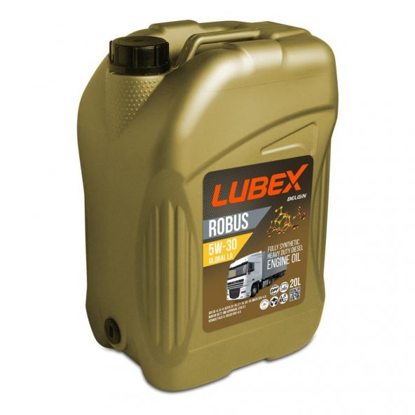 Lubex Robus Global LA 5W-30 20 Lt Ağır Hizmet Dizel Motor Yağı ürün görseli 1