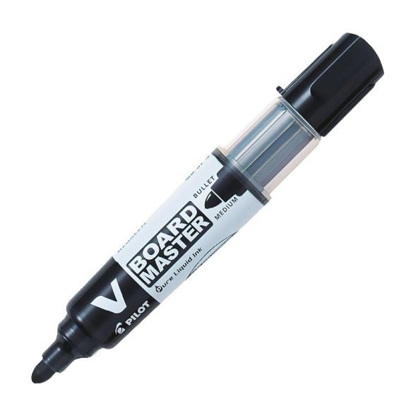 PILOT BOARD MARKER VBOARD MASTER SIYAH TEKLI ürün görseli 1