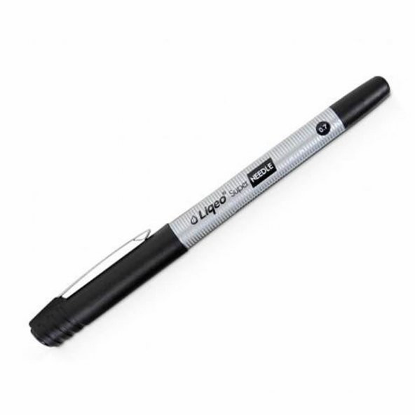 LIQEO ROLLER PILOT KALEM NEEDLE IGNE 07 SIYAH 1 LI ürün görseli 1