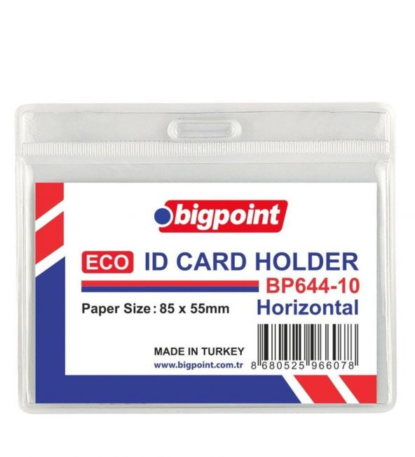 BIGPOINT ECO KART POSETI YATAY 85x55mm 100LU(644-) ürün görseli 1