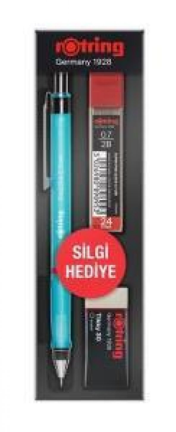 ROTRING VISUCLICK VERSATIL KALEM MAVI 07 SET ürün görseli 1