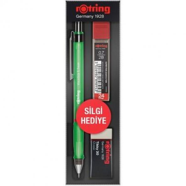 ROTRING VISUCLICK VERSATIL KALEM YESIL 07 SET ürün görseli 1
