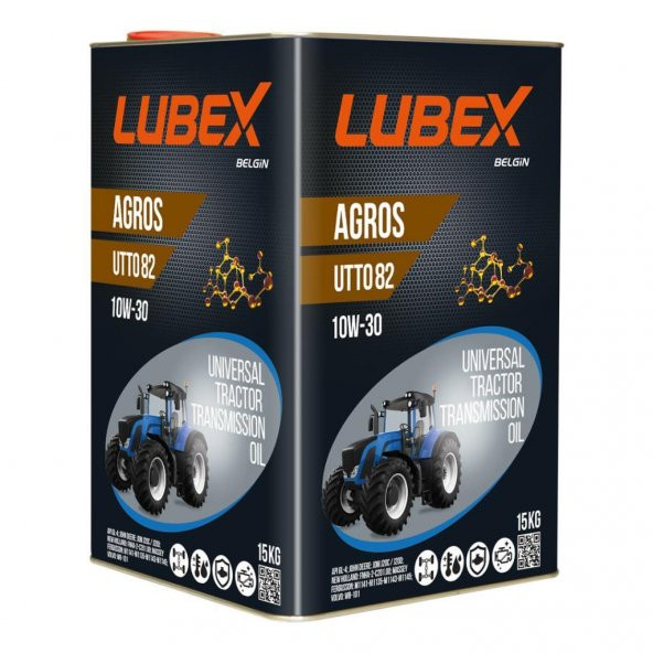 Lubex Agros Utto 82 15 KG Çok Amaçlı Traktör Şanzıman Yağı ürün görseli 1
