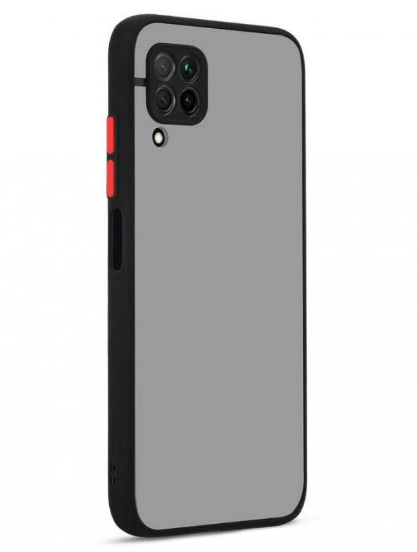 Huawei P40 Lite Kılıf Kamera Korumalı Mat Sert Lüx Rubber ürün görseli 1