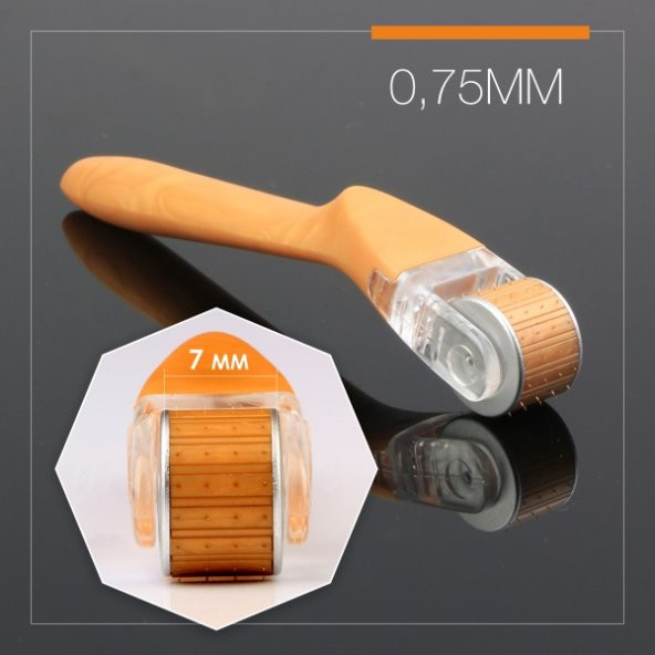 DR. ROLLER MİNİ 64 İĞNE 0,75MM İĞNE UZUNLUĞU DERMAROLLER +3 ADET MONDSUB GÖZ ALTI ÇEVRESİ BAKIM MASKE ürün görseli 1