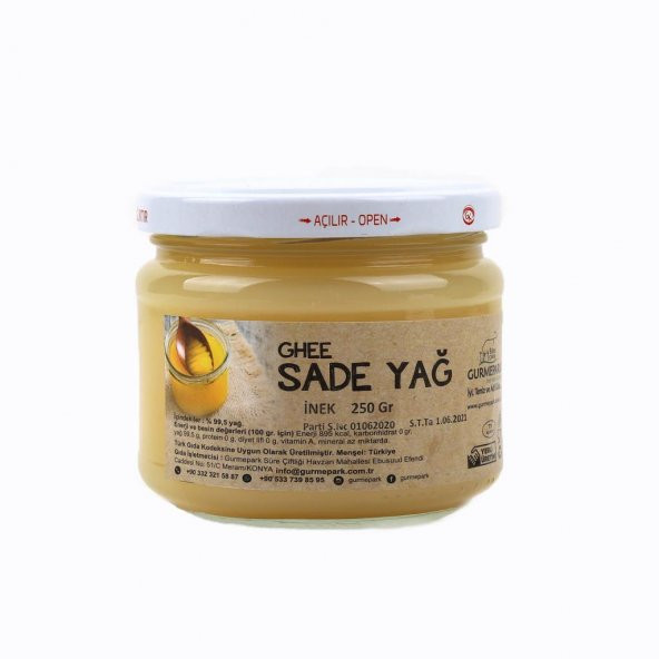 Sade Saf Tereyağ İnek Tuzsuz 250 g e ürün görseli 1