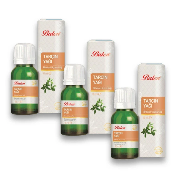 Balen Tarçın Yağı (Distilasyon) 10 ml x 3 Adet ürün görseli 1