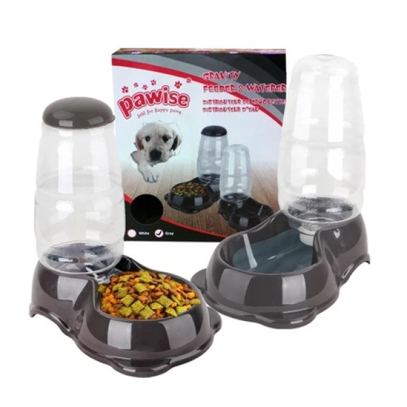 Pawise Kedi Köpek Otomatik Mama Ve Su Kabı ürün görseli 1