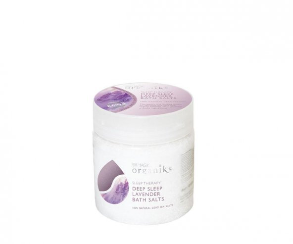 Dead Sea Spa Magik Organiks Sleep Therapy Lavanta Yağı İçeren Rahatlatıcı Banyo Tuzu 550 Gr ürün görseli 1