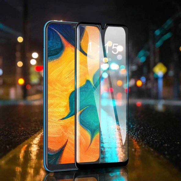 Galaxy M21 Zore Kenarları Kırılmaya Dayanıklı Cam Ekran Koruyucu ürün görseli 1
