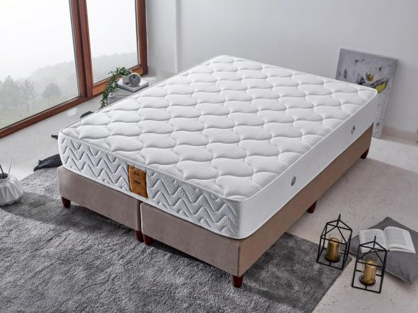 Relax Yatak 80x200 Tek Kişilik Orta Sert Beş Yıldızlı Otel Yatağı Lüks Ortopedik Yatak Çift Taraflı 28 cm ürün görseli 1