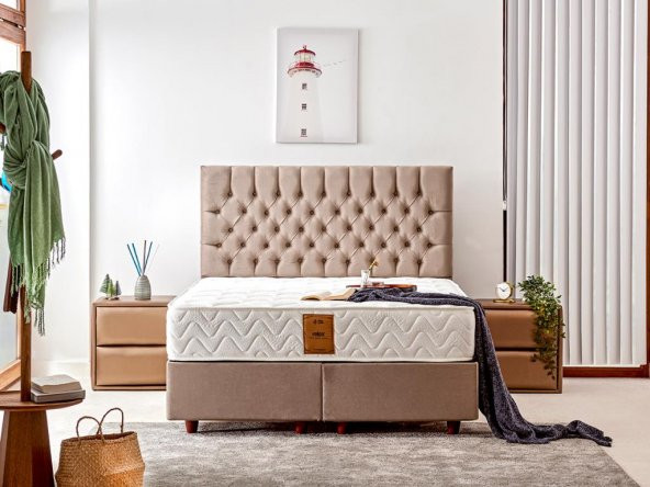 Relax Yatak 80x200 Tek Kişilik Orta Sert Beş Yıldızlı Otel Yatağı Lüks Ortopedik Yatak Çift Taraflı 28 cm - Resim 4