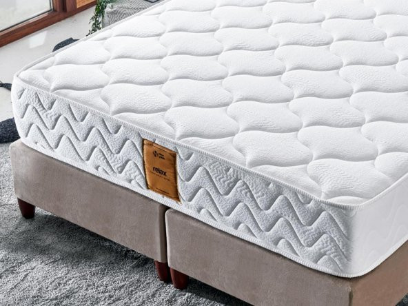 Relax Yatak 80x200 Tek Kişilik Orta Sert Beş Yıldızlı Otel Yatağı Lüks Ortopedik Yatak Çift Taraflı 28 cm - Resim 5