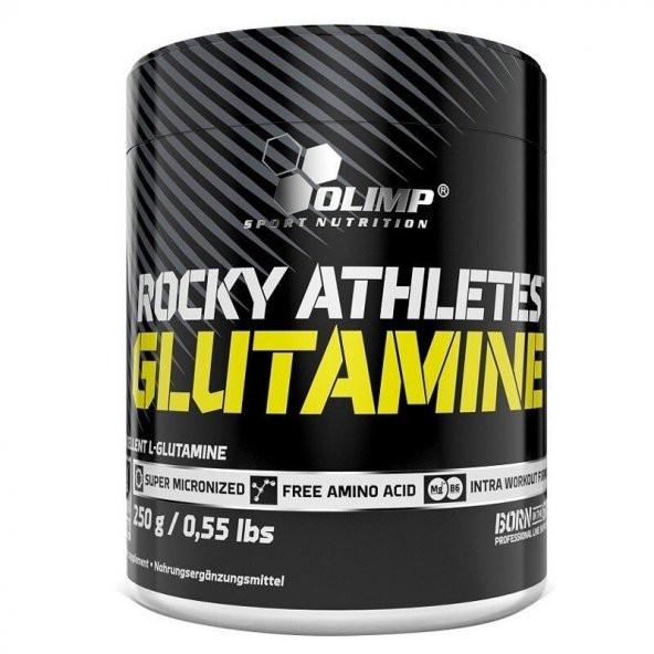 Olimp Rocky Athletes Glutamine 250 Gr +Hediyeler ürün görseli 1