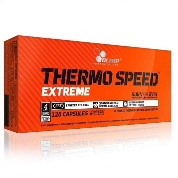 +1 HEDİYE Olimp Thermo Speed Xtreme 120 Kapsül ürün görseli 1