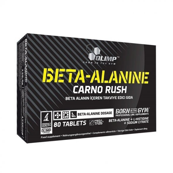 Olimp Beta Alanine Carno Rush 80 Tablet +1 HEDİYELİ ürün görseli 1
