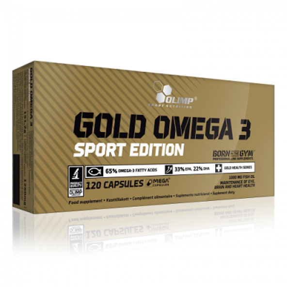 Olimp Gold Omega3 Sport Edition 120 Kapsül Balık Yağı ürün görseli 1
