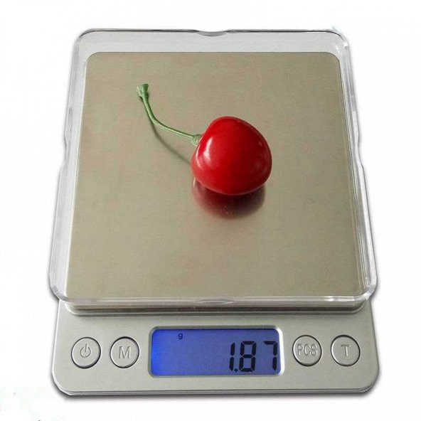 Hassas Terazi Kare 500 gr 0.01g ürün görseli 1