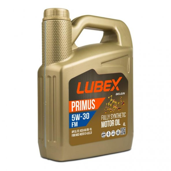 Lubex Primus FM 5W-30 4 Lt Tam Sentetik Motor Yağı ürün görseli 1