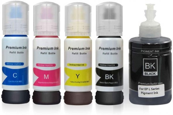 Epson EcoTank L7160 Muadil Mürekkep Set / Epson 105 - 106 Muadil Mürekkep Set ürün görseli 1