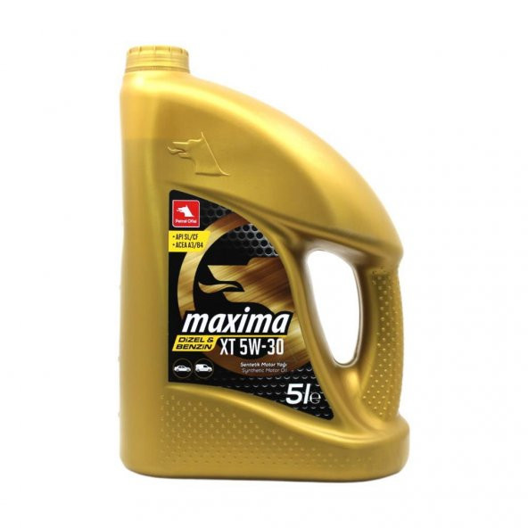 Petrol Ofisi Maxima XT 5W-30 5 Lt Tam Sentetik Motor Yağı ürün görseli 1