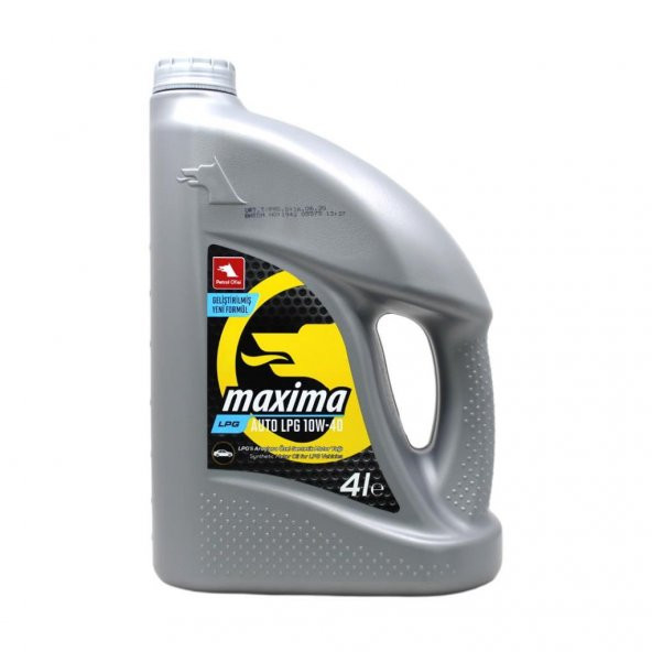Petrol Ofisi Maxima Auto LPG 10W-40 4 Litre LPG Motor Yağı ürün görseli 1