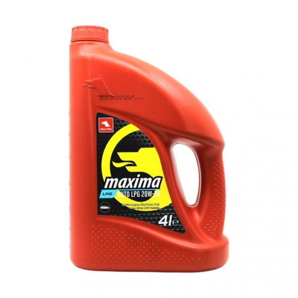 Petrol Ofisi Maxima Auto Lpg 20W-50 4 Litre Lpg Motor Yağı ürün görseli 1