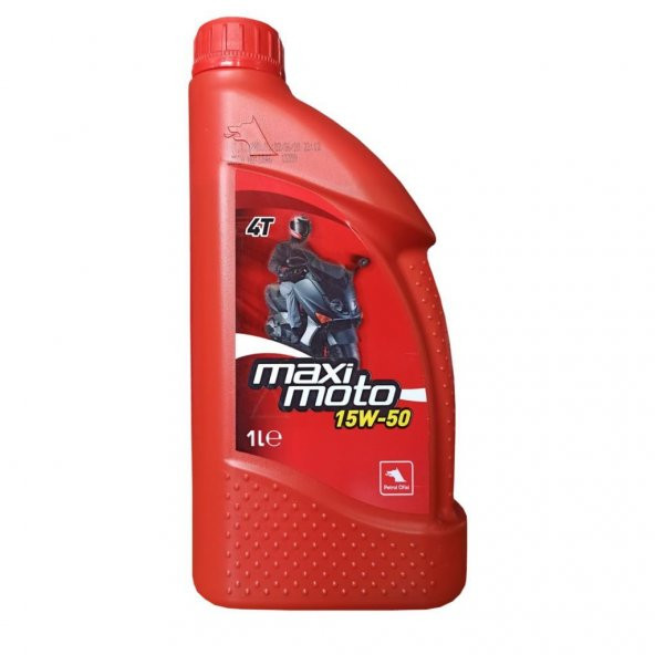 Petrol Ofisi Maximoto 15W-50 4T 1 Litre Motosiklet Motor Yağı ürün görseli 1