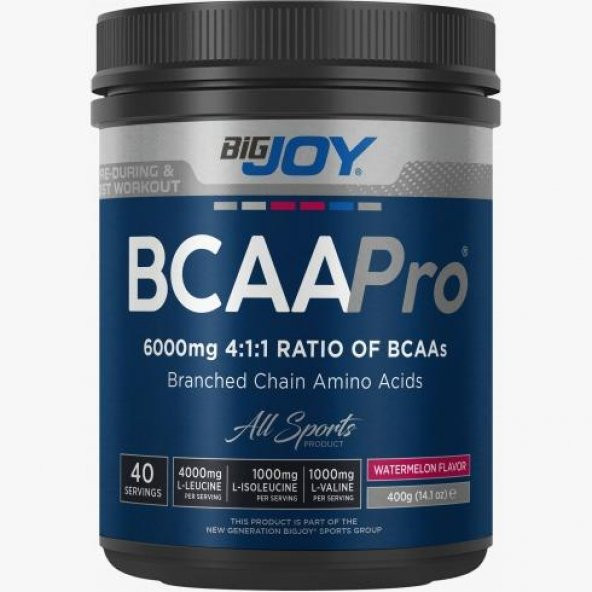 Bigjoy Sports BCAAPro 4:1:1 Karpuzlu 400 GR ürün görseli 1