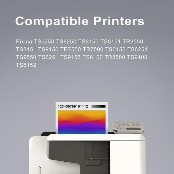 Canon PGI-580XL / CLİ-581XL Muadil Kartuş Set - Resim 2