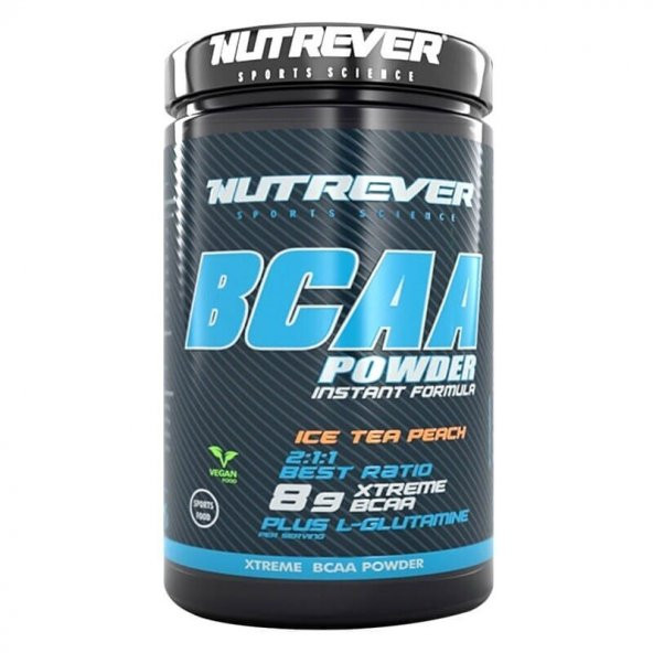 Nutrever BCAA Powder 500 Gr +2 HEDİYELİ ürün görseli 1