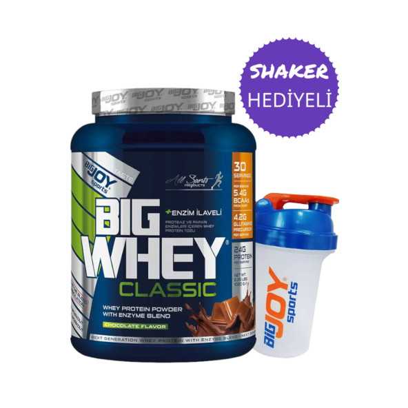 Big Joy Big Whey Classic Whey Protein 1020 Gr +Shaker Hediye ürün görseli 1