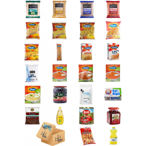 Ramazan Kumanya Yardım Erzak Kolisi 26 Parça 2 nolu Paket ürün görseli 1