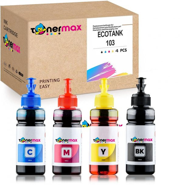 Epson EcoTank L3111 Mürekkep / Epson EcoTank 103 Muadil Mürekkep Set ürün görseli 1