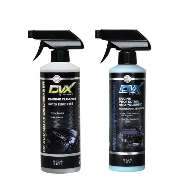 Dıvortex Motor Temizleme, Koruma ve Parlatma Seti. 2 x 500 ml ürün görseli 1