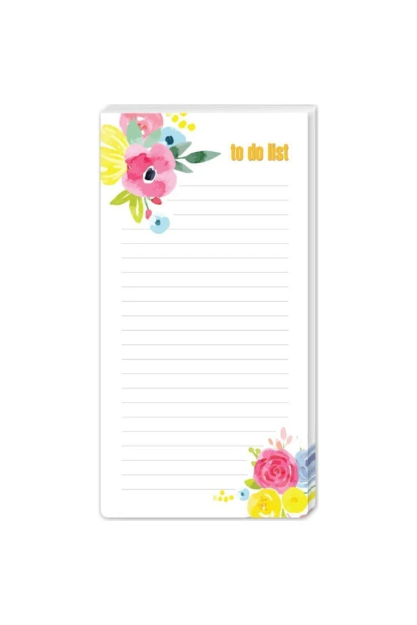 Keskin Color K-Gift 40 Yaprak To Do List Bahar Yapılacaklar Not Kağıdı 8.6 x 16 cm ürün görseli 1