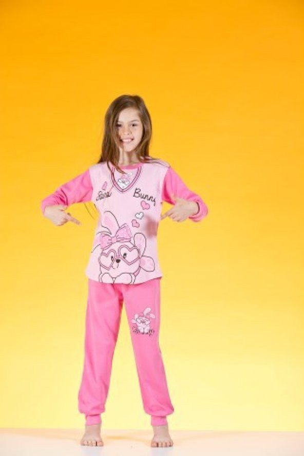 Roly Poly 2152 Kız Çocuk Pijama Takımı ürün görseli 1