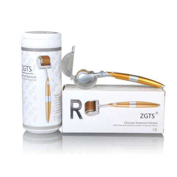 0,25MM 192 İĞNE ZGTS TİTANYUM DERMAROLLER - ZGTS DERMA ROLLER - TEMİZLEME SPREYİ HEDİYELİ! ürün görseli 1