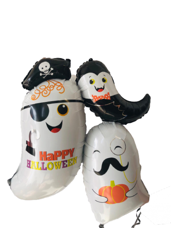CADILAR BAYRAMI HALLOWEEN FOLYO BALON 3LÜ HAYALET (D.Ü 35) ürün görseli 1