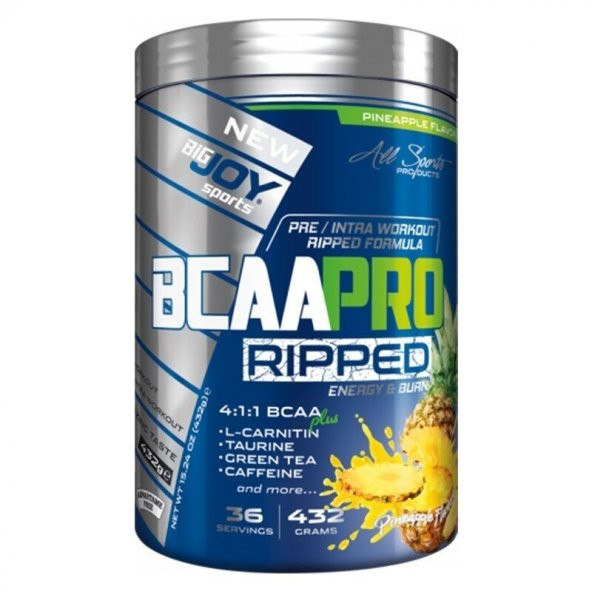 Big Joy Bcaa Pro 4:1:1 Ripped 432 Gr (AROMA SEÇENEKLİ) ürün görseli 1