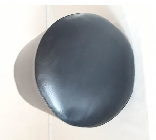 silindir oval deri puf ürün görseli 1