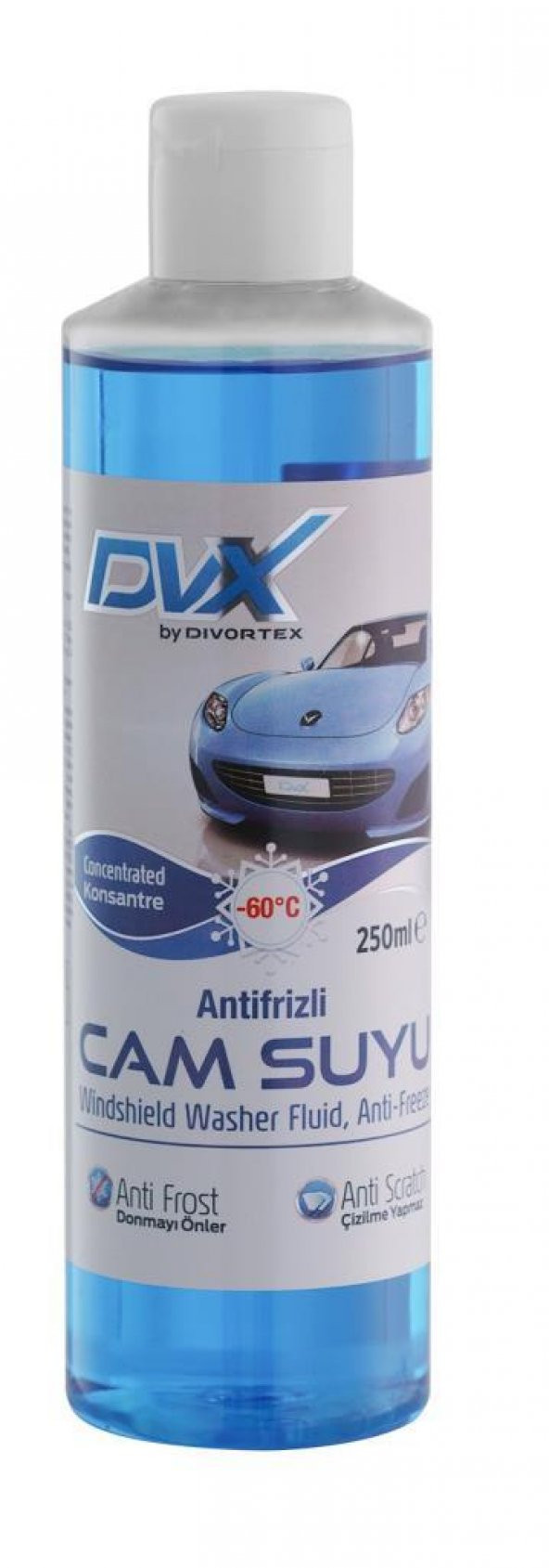 Divortex -60° Konsantre Antifrizli Cam Suyu 250 ml ürün görseli 1