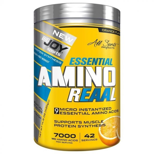 Big Joy Essential Amino Reaal 420 Gr (AROMA SEÇENEKLİ) ürün görseli 1