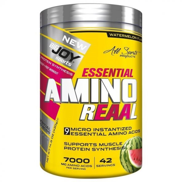 Big Joy Essential Amino Reaal 420 Gr (HIZLI KARGO) ürün görseli 1